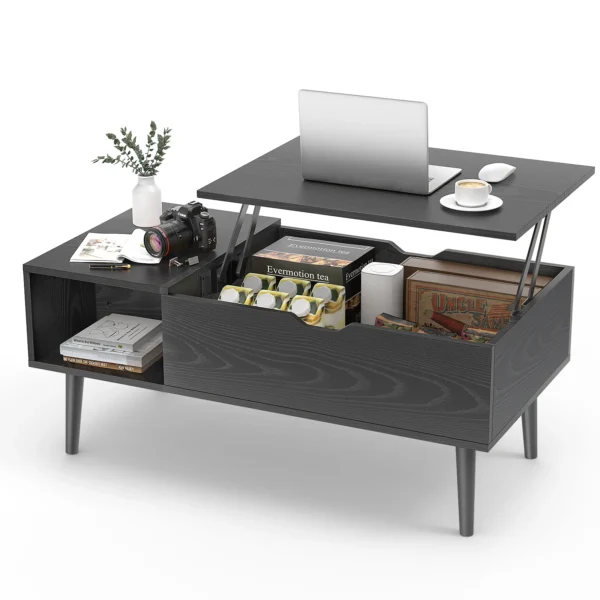 Lift Top Coffee Table, 39.37"x19.7" Easy Lift