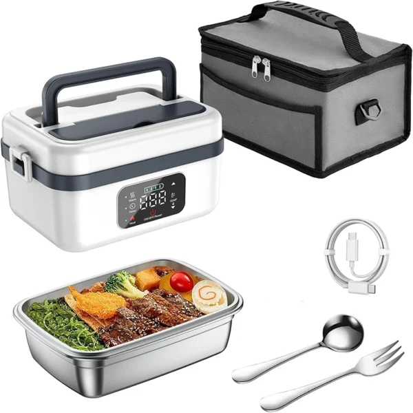 8000mAh Rechargeable Automatic Heating Lunch Box